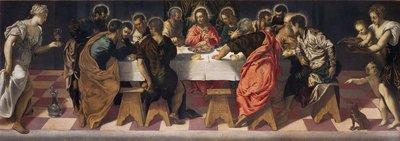 The Last Supper by Jacopo Robusti Tintoretto